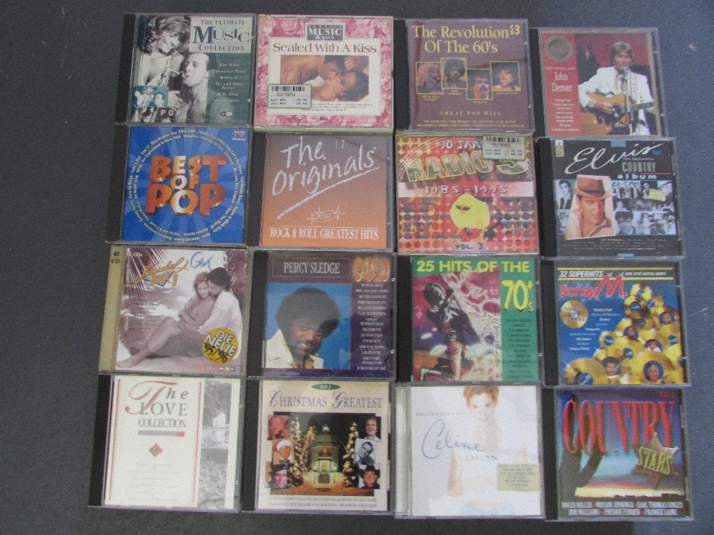 CD's  Gevarieerd 110 stuks en 15 Dubbel CD's, Ophalen of Verzenden, Zo goed als nieuw