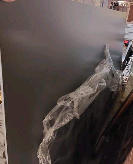 Nieuwe trespa plaat 305x153cm ral7016 antraciet grijs. 6mm, Doe-het-zelf en Verbouw, Platen en Panelen, Ophalen, Nieuw, HPL