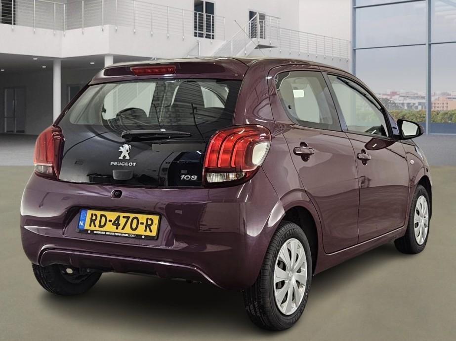 Peugeot 108 1.0 e-VTi Blue Lion 1e Eig. 45.400 km +NAP NL-au, Stof, Gebruikt, Euro 6, Overige kleuren