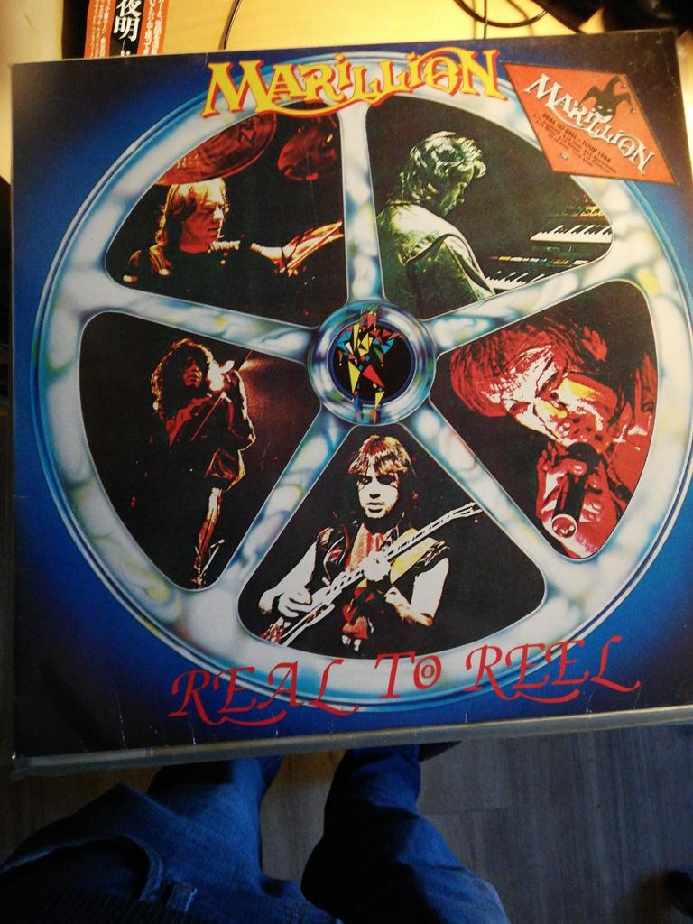 Marillion - Real to Reel LP Vinyl 1984, Ophalen of Verzenden, Gebruikt, 12 inch, Progressive