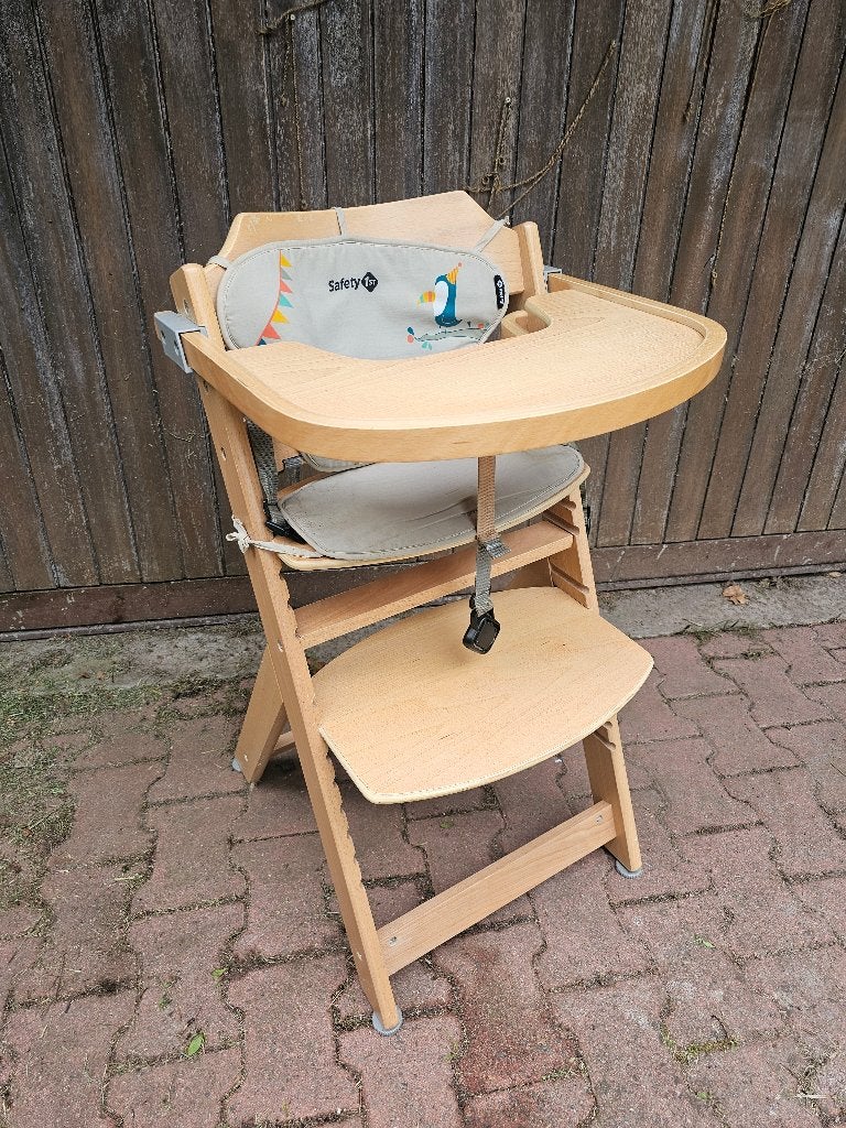 Safety 1st Kinderstoel met tafelblad – Verstelbaar, Ophalen, Gebruikt, Meegroeistoel, Afneembaar eetblad