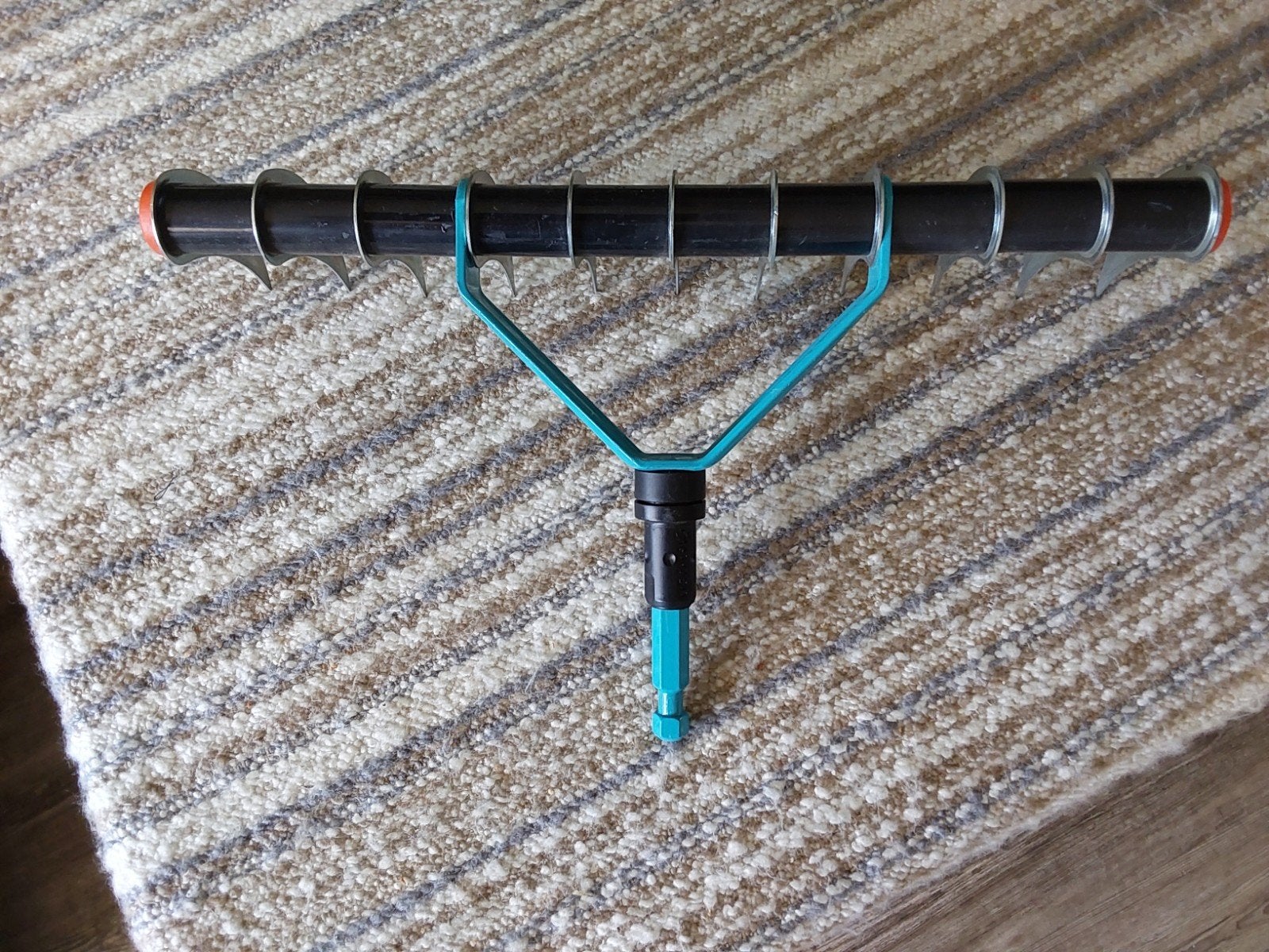 gardena verticuteerhark, Tuin en Terras, Hand-tuingereedschap, Ophalen, Zo goed als nieuw, Gardena