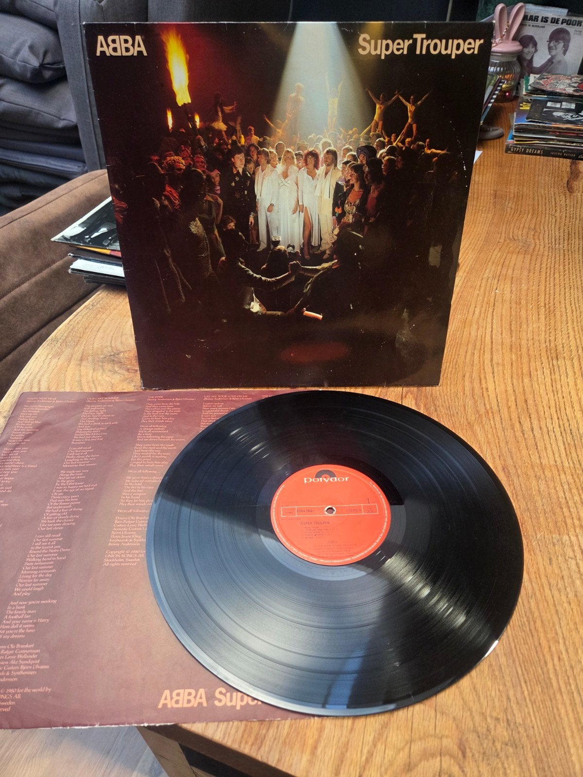 ABBA - Super Trouper LP (Polydor, 1980), Cd's en Dvd's, Vinyl | Pop, LP, Gebruikt, Pop, Ophalen of Verzenden