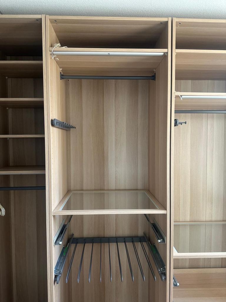 IKEA PAX Kledingkast - Modulair Systeem, Ophalen, Met plank(en), Gebruikt, 100 tot 150 cm
