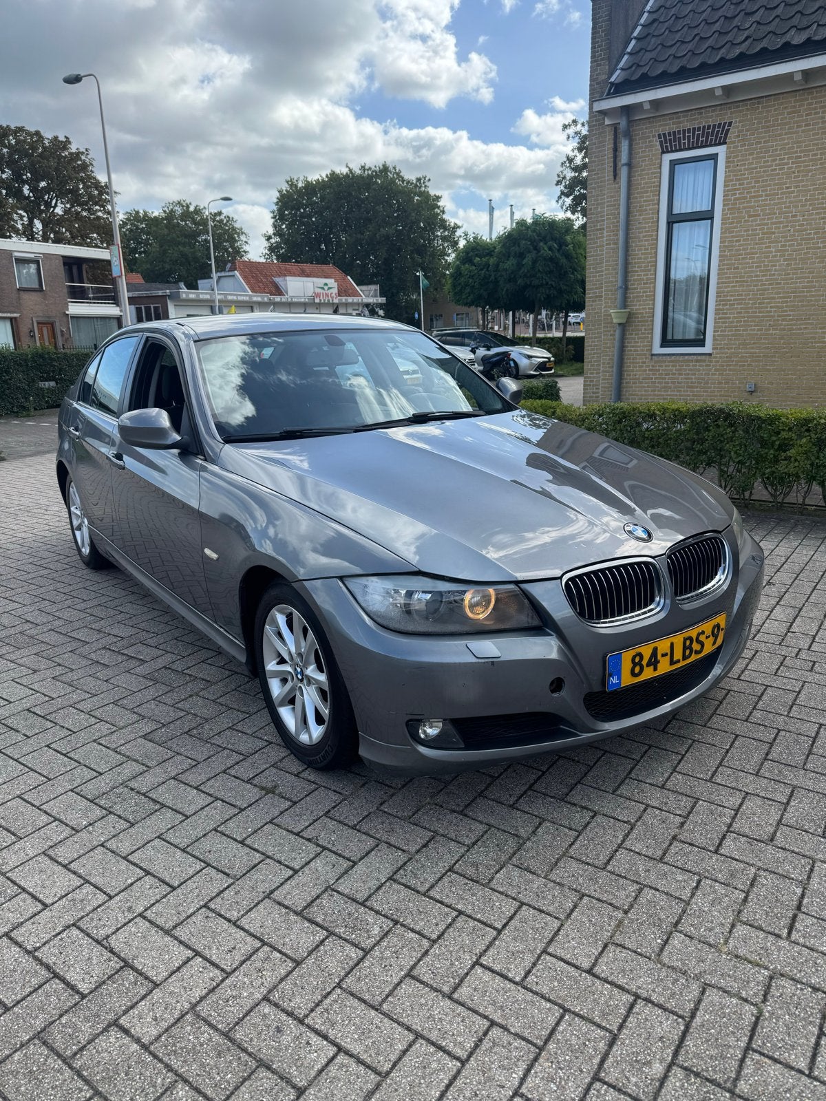 BMW 3-Serie 1.6 316I 2010 Grijs, Auto's, 1599 cc, 4 cilinders, 122 pk, Origineel Nederlands