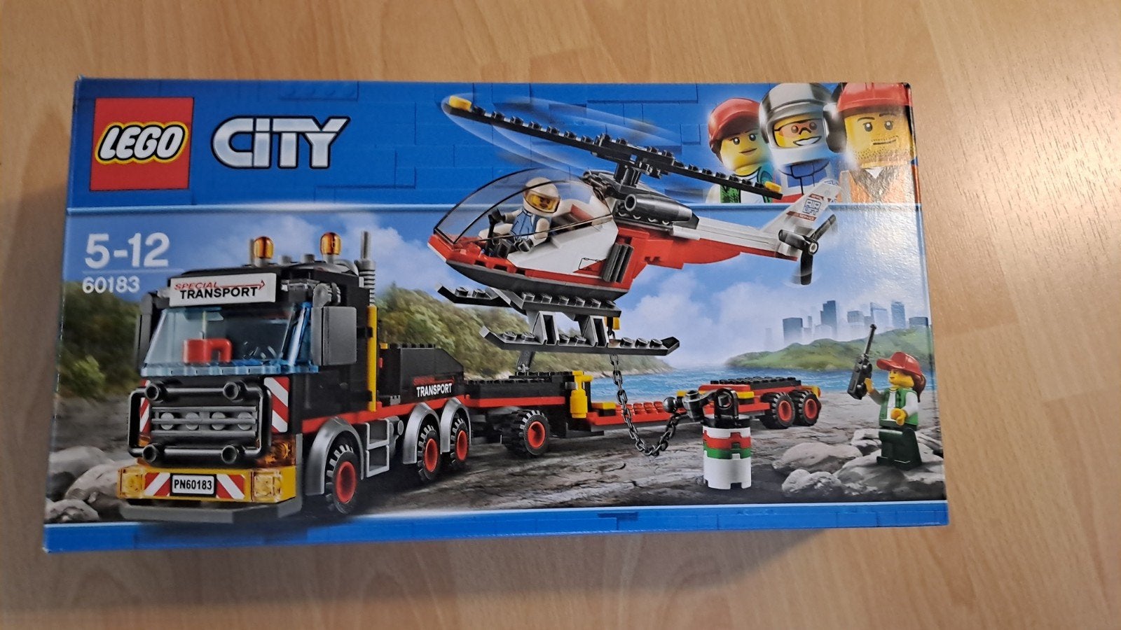 Lego City 60183: Zware Vrachttruck met Helikopter, Ophalen of Verzenden