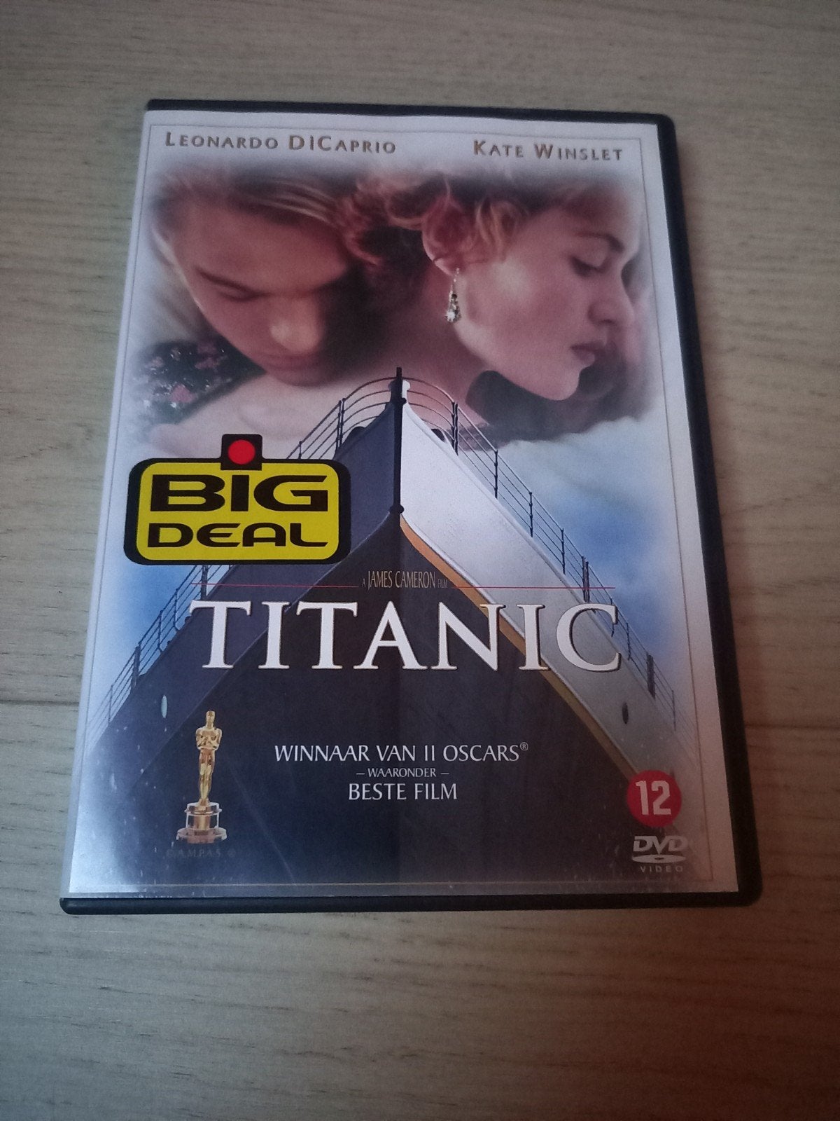 Titanic origineel, James Cameron, Cd's en Dvd's, Dvd's | Drama, Vanaf 16 jaar, Ophalen of Verzenden, Zo goed als nieuw