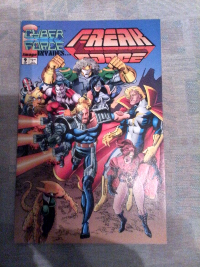 cyber force invades freak force, Amerika, Zo goed als nieuw, Image Comics, Ophalen