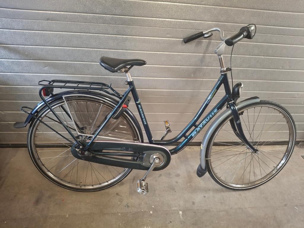 Batavus damesfiets 28 inch met versnellingen., Fietsen en Brommers, Ophalen, Versnellingen, Batavus, 53 tot 56 cm