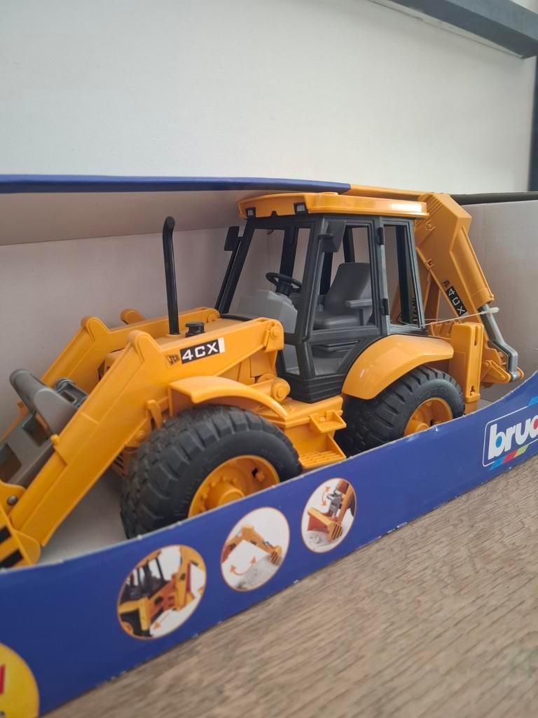 Bruder JCB 4CX Graafmachine Speelgoed- nieuw, Ophalen of Verzenden, Nieuw
