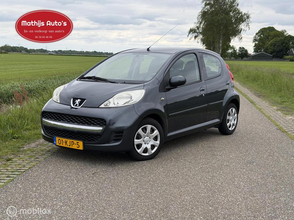 Peugeot 107 1.0-12V Sublime Airco 5 deurs! Nieuwe APK!, Voorwielaandrijving, 4 stoelen, 68 pk, Origineel Nederlands