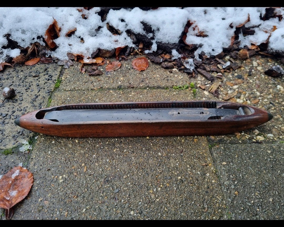 Schietspoel snelspoel Naaimachine weefgetouw antiek oud!, Ophalen of Verzenden