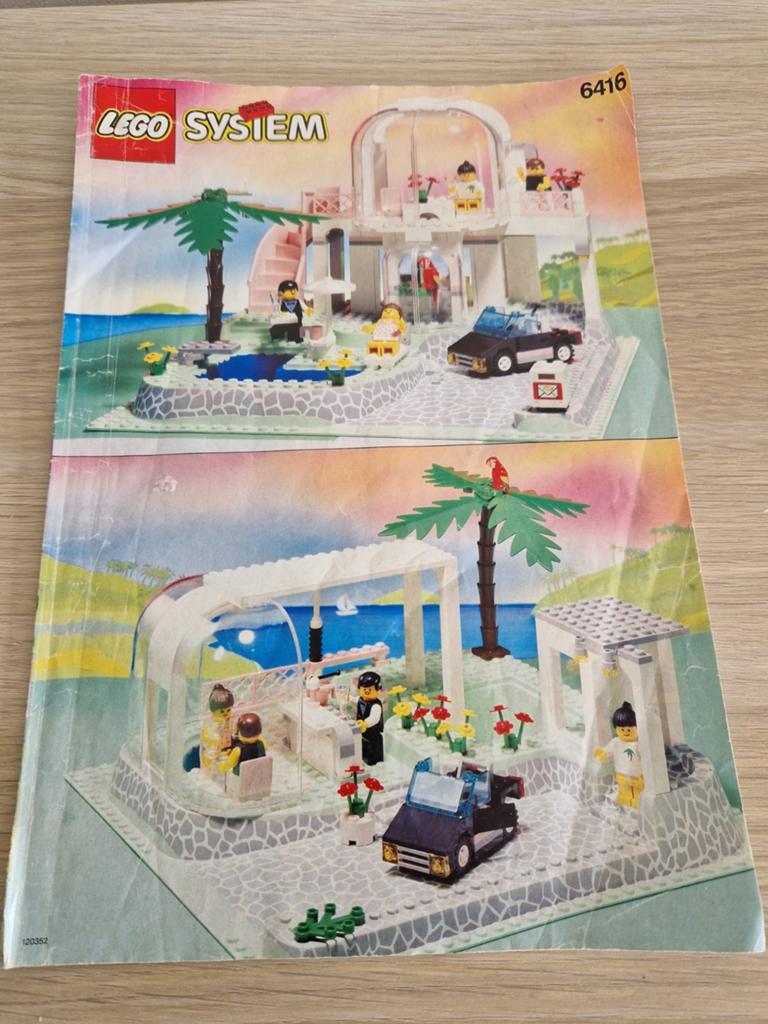 Lego System 6416: Poolside Paradise - Compleet met boekje, Compleet, Gebruikt, Overige thema's, Lego
