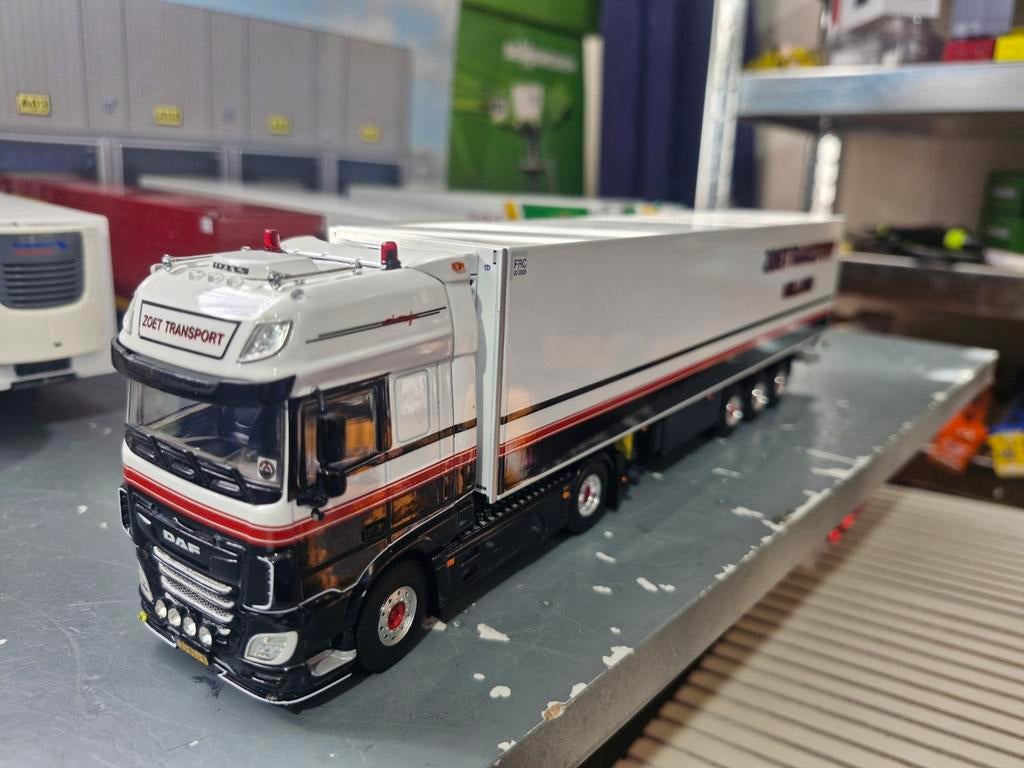 Daf XF met koeltrailer wsi van zoet transport, Ophalen of Verzenden, Zo goed als nieuw, Bus of Vrachtwagen, Wsi