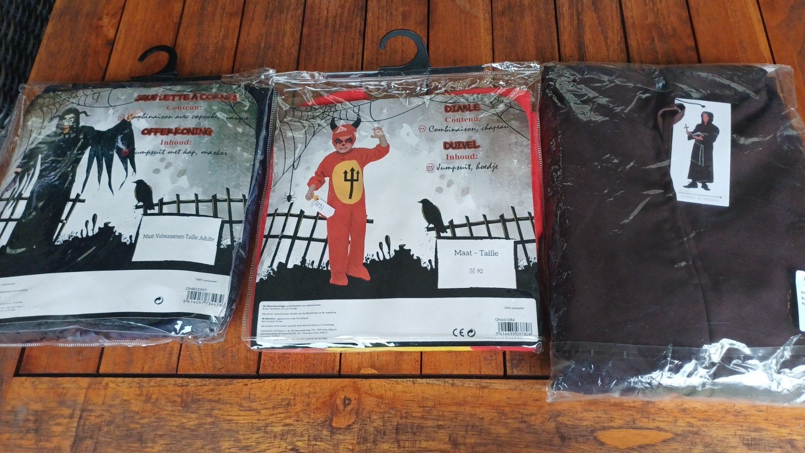 HALLOWEEN/ CARNAVAL> VERKLEEDPAKKEN> NIEUW🥳, Ophalen of Verzenden, Nieuw, 170 of groter, Jongen of Meisje