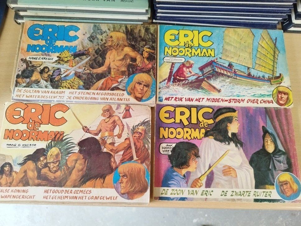 Eric de Noorman tekststrips, Boeken, Gelezen, Europa, Ophalen of Verzenden, Meerdere comics