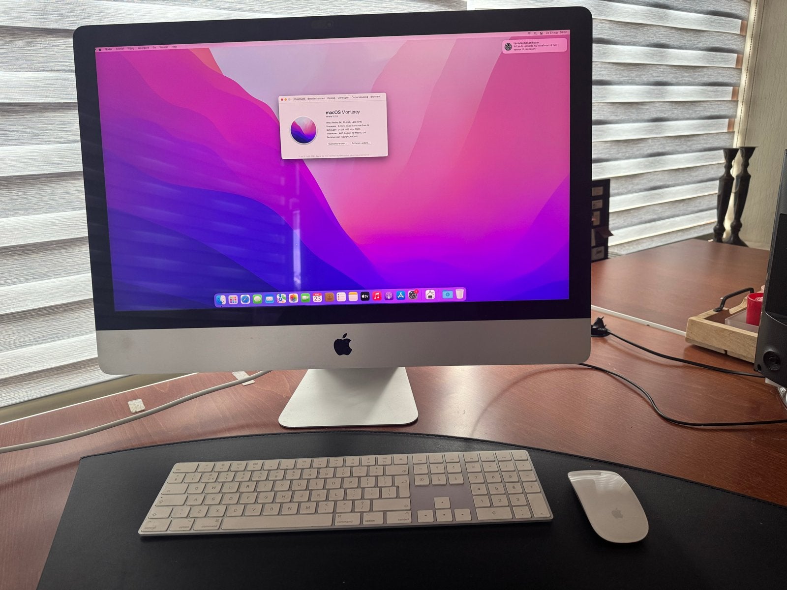 iMac 27-inch 5K (Late 2015) - 24GB RAM, 1TB Opslag, Computers en Software, Apple Desktops, Ophalen, Gebruikt, SSD, IMac