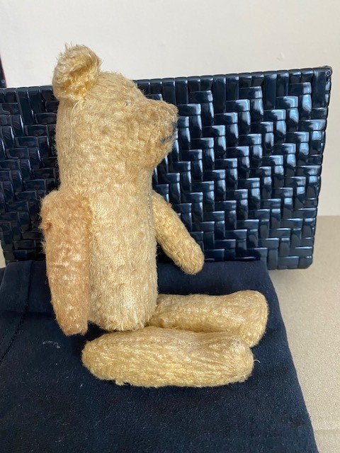 geel beertje, Verzamelen, Ophalen of Verzenden, Gebruikt, Stoffen beer, Overige merken