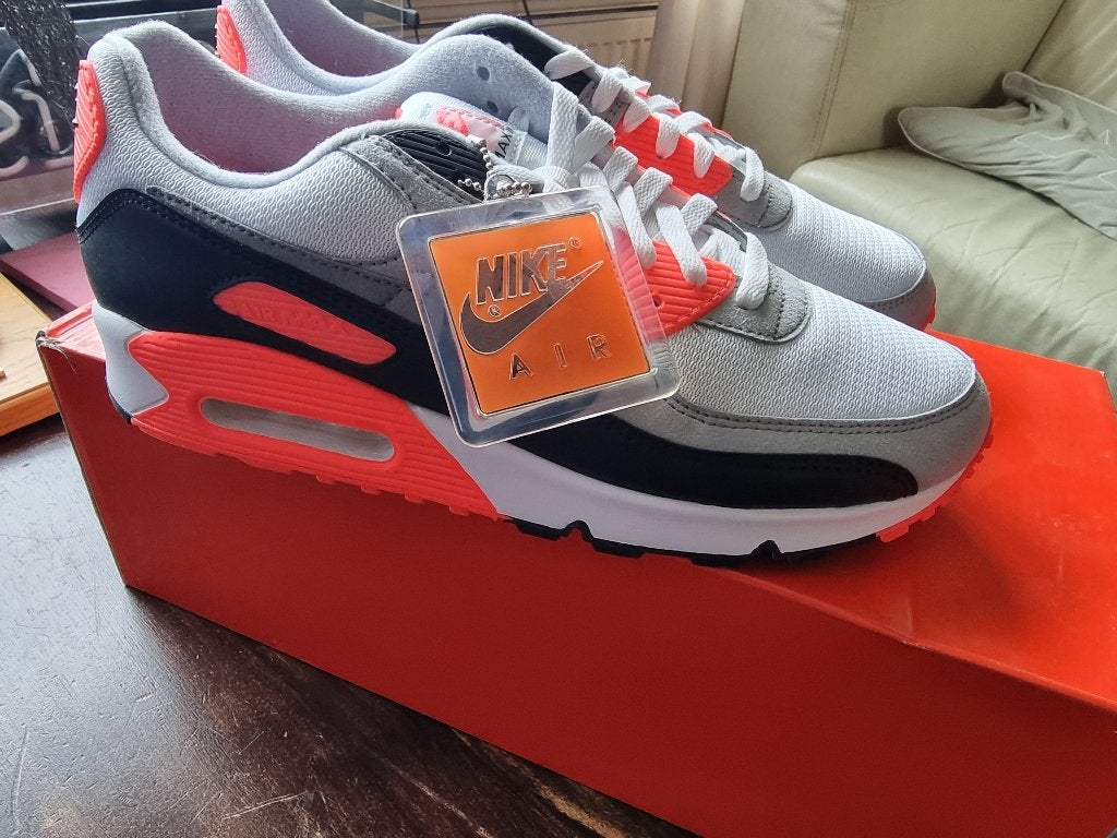 Nike air max 90 infrared 2020 maat 45 nieuw, Overige kleuren, Ophalen of Verzenden, Sneakers of Gympen, Nieuw