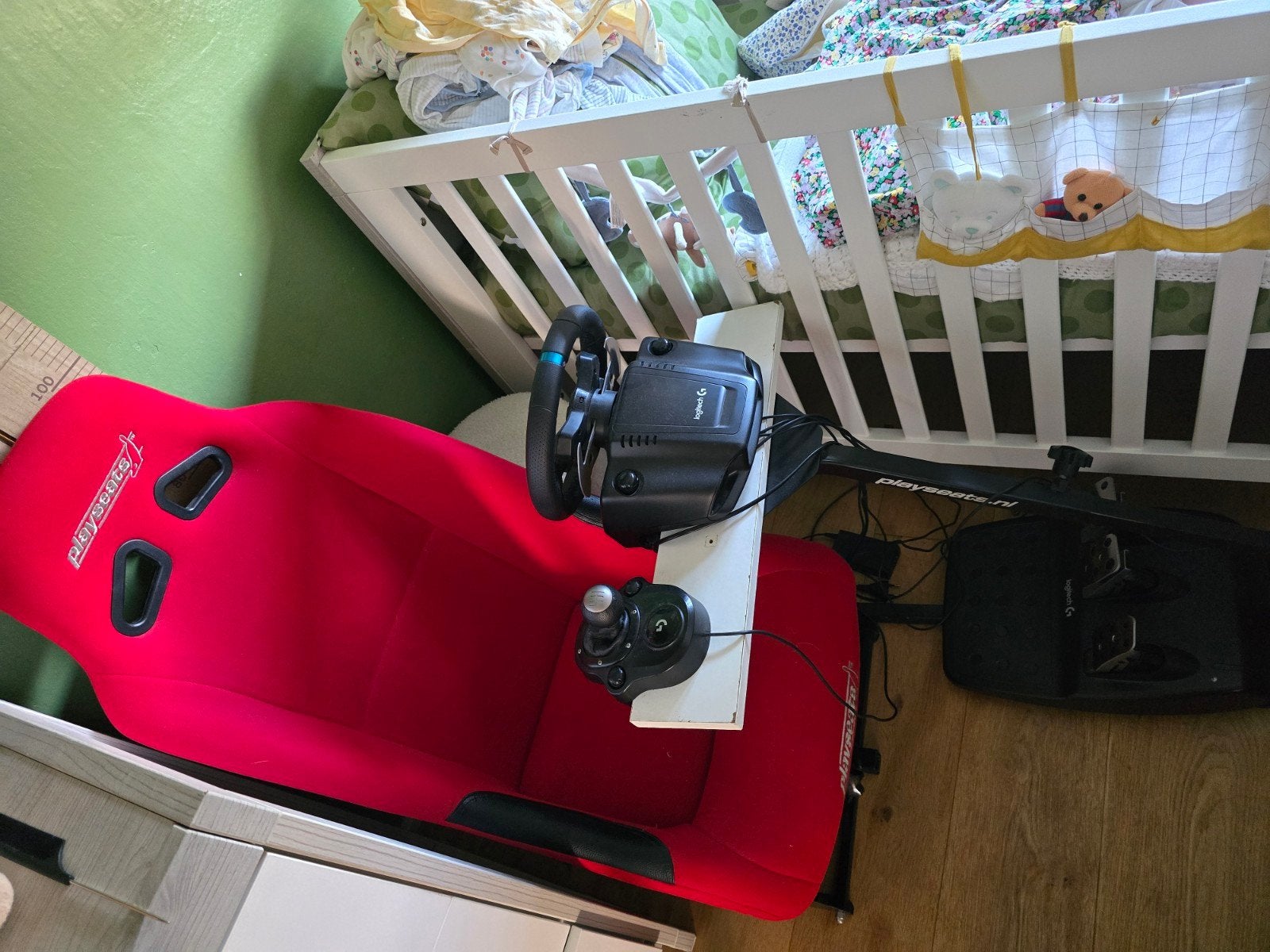 Logitech G29 racestuur met Playseat en 5 games, 1 speler, Racen en Vliegen, Ophalen of Verzenden, Zo goed als nieuw