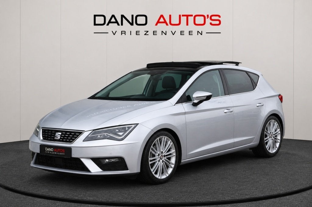 SEAT Leon 1.4 EcoTSI Xcellence Pano/Camera/LED/Keyless, Auto's, Seat, Gebruikt, 4 cilinders, 150 pk, Leon