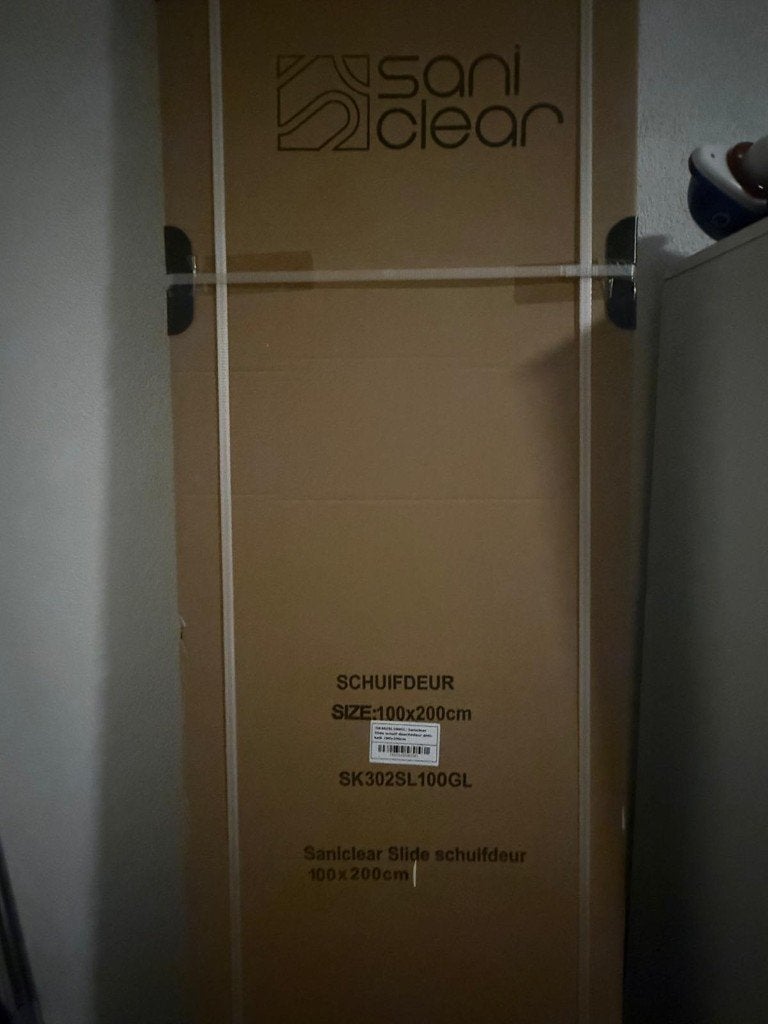 Douchedeur anti-kalk 100x200cm, Doe-het-zelf en Verbouw, Ophalen, Nieuw, Douche