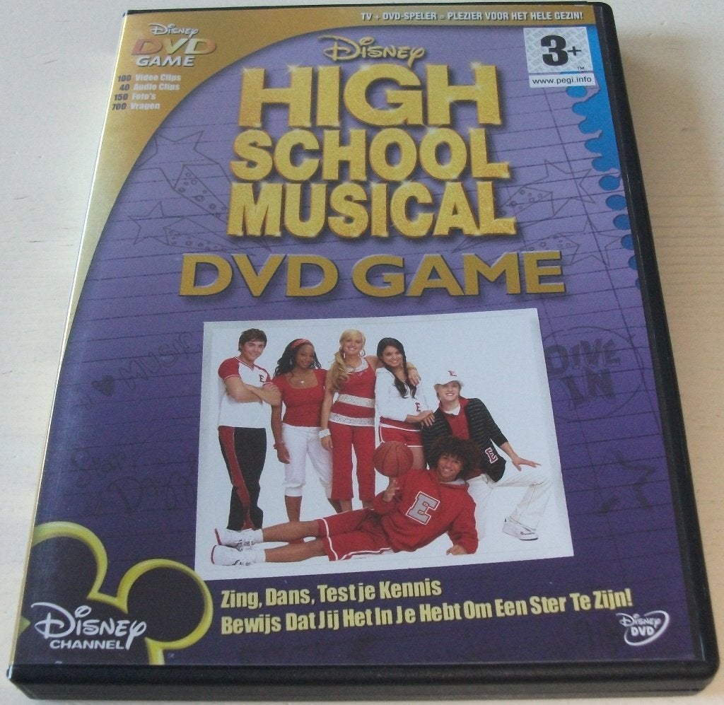 Dvd Game *** HIGH SCHOOL MUSICAL *** Walt Disney Interactive, Spelcomputers en Games, Games | Pc, Muziek, 1 speler, Ophalen of Verzenden
