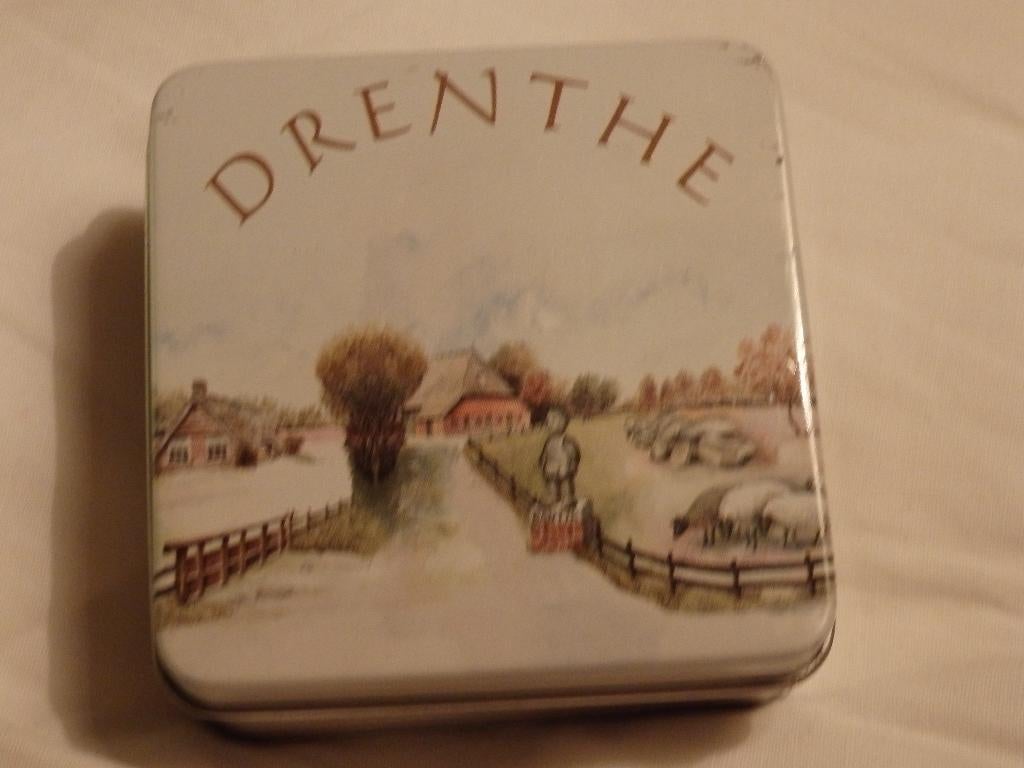 Blikje Drenthe, Verzamelen, Blikken, Ophalen of Verzenden, Zo goed als nieuw, Overige, Overige merken