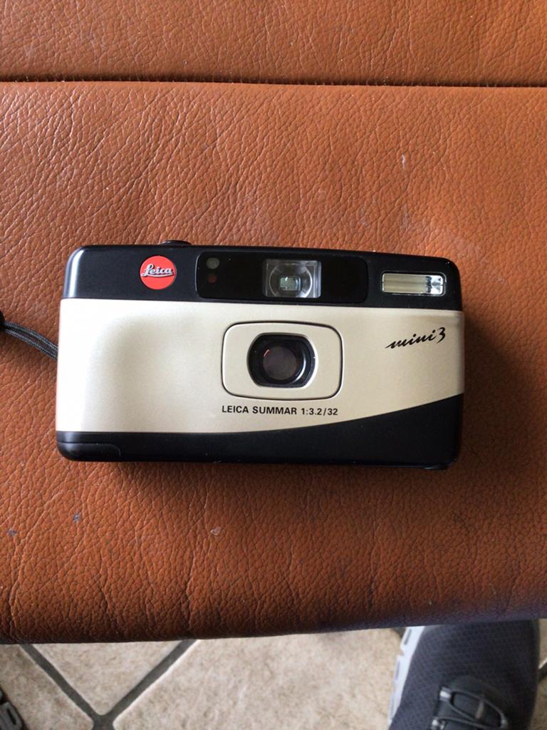 Leica mini 3 Summar 1;3.2/32, Ophalen of Verzenden, Zo goed als nieuw, Compact, Leica