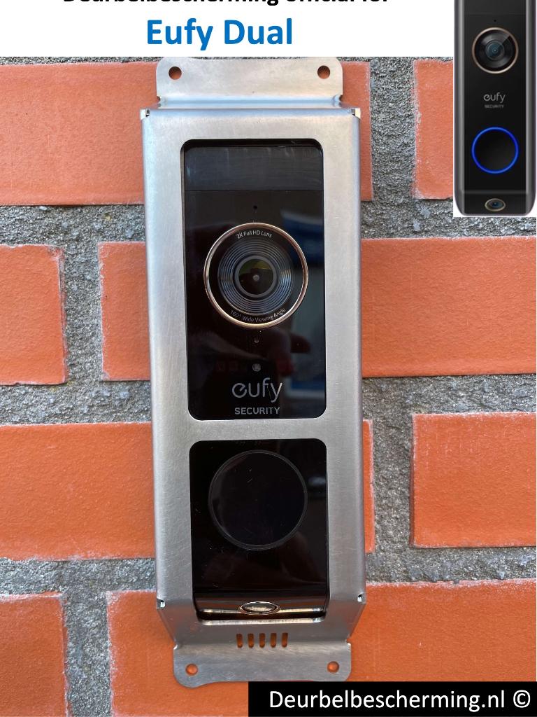 Eufy Dual videodeurbel bescherming (Anti-diefstal) va. 39,99, Ophalen of Verzenden, Nieuw