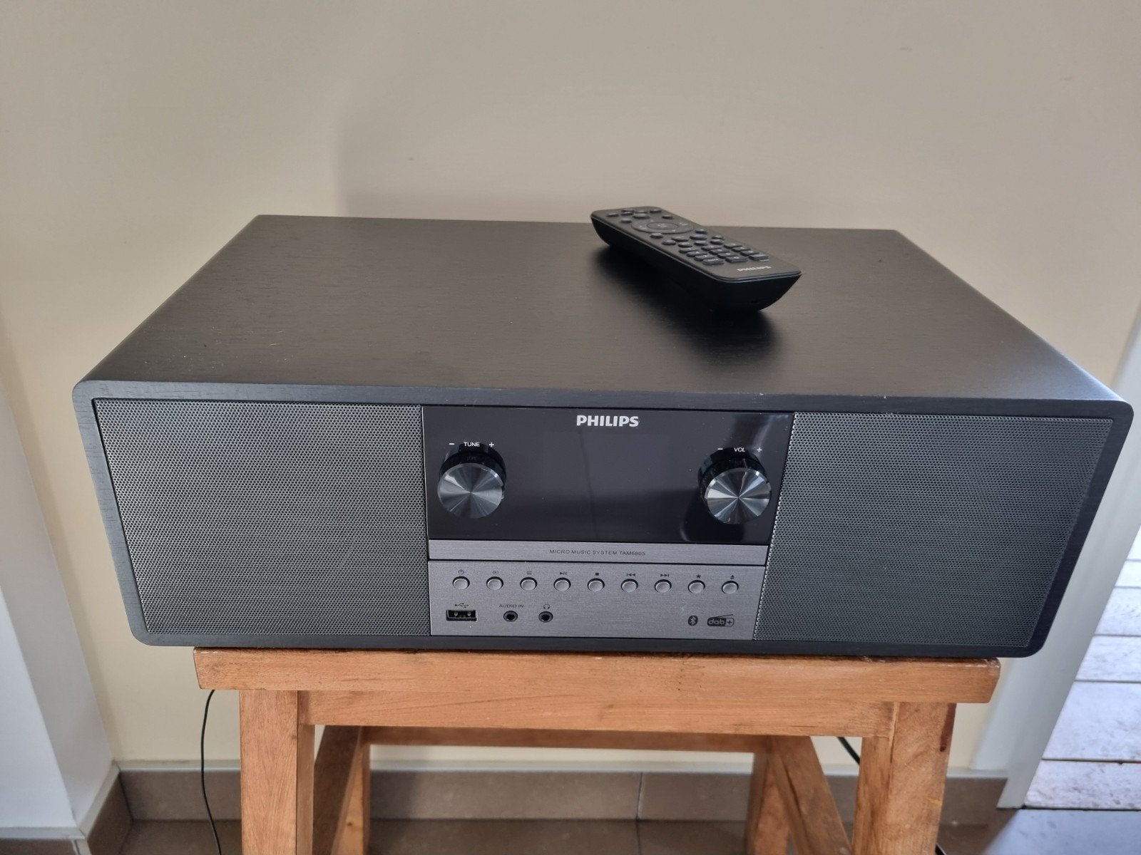 Philips HIFI systeem TAM 6805/10, Ophalen, Gebruikt, Tuner of Radio, Philips