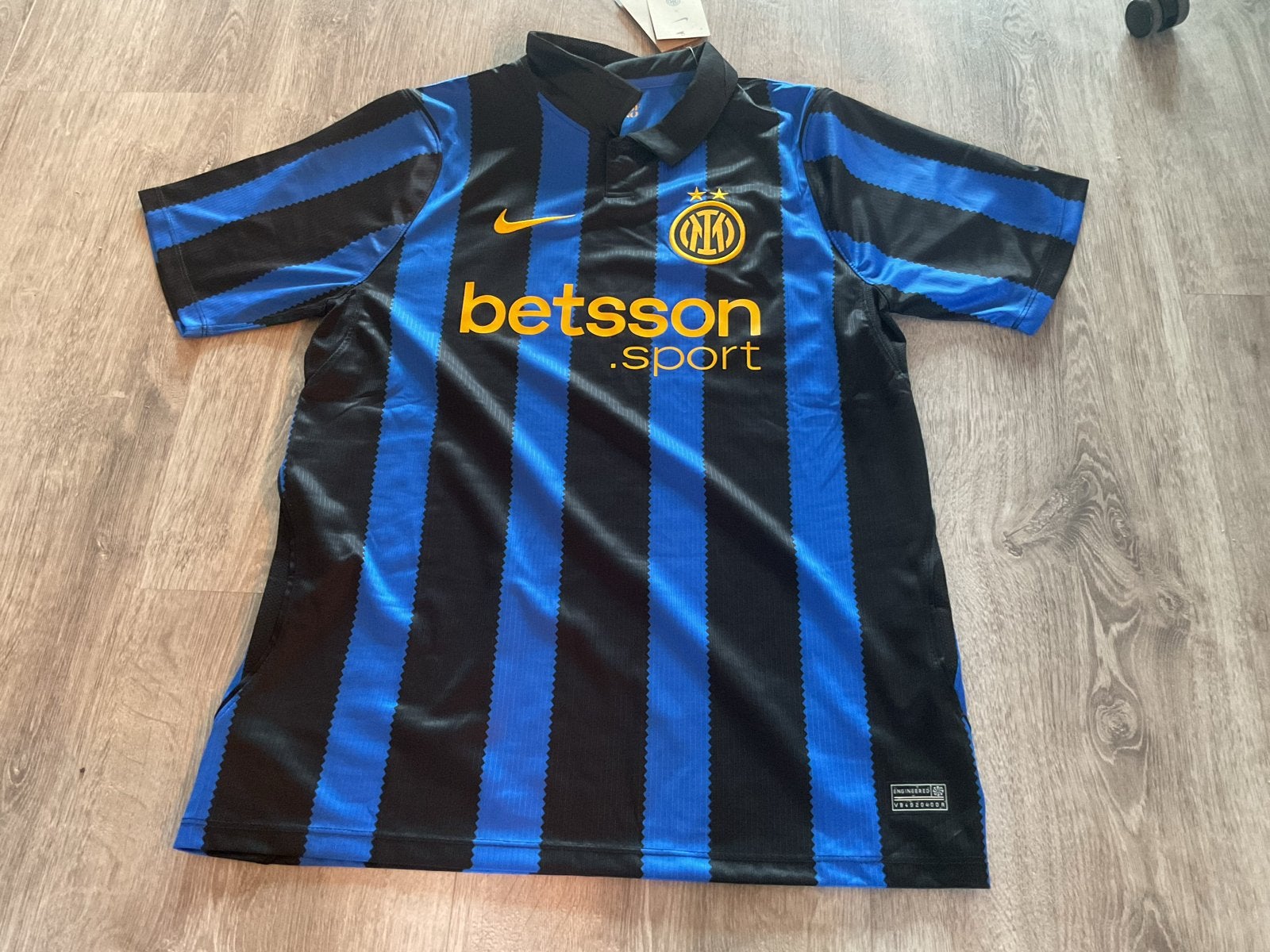 Inter Milan thuisshirt large nieuw, Maat 52/54 (L), Zwart, Nieuw, Ophalen of Verzenden