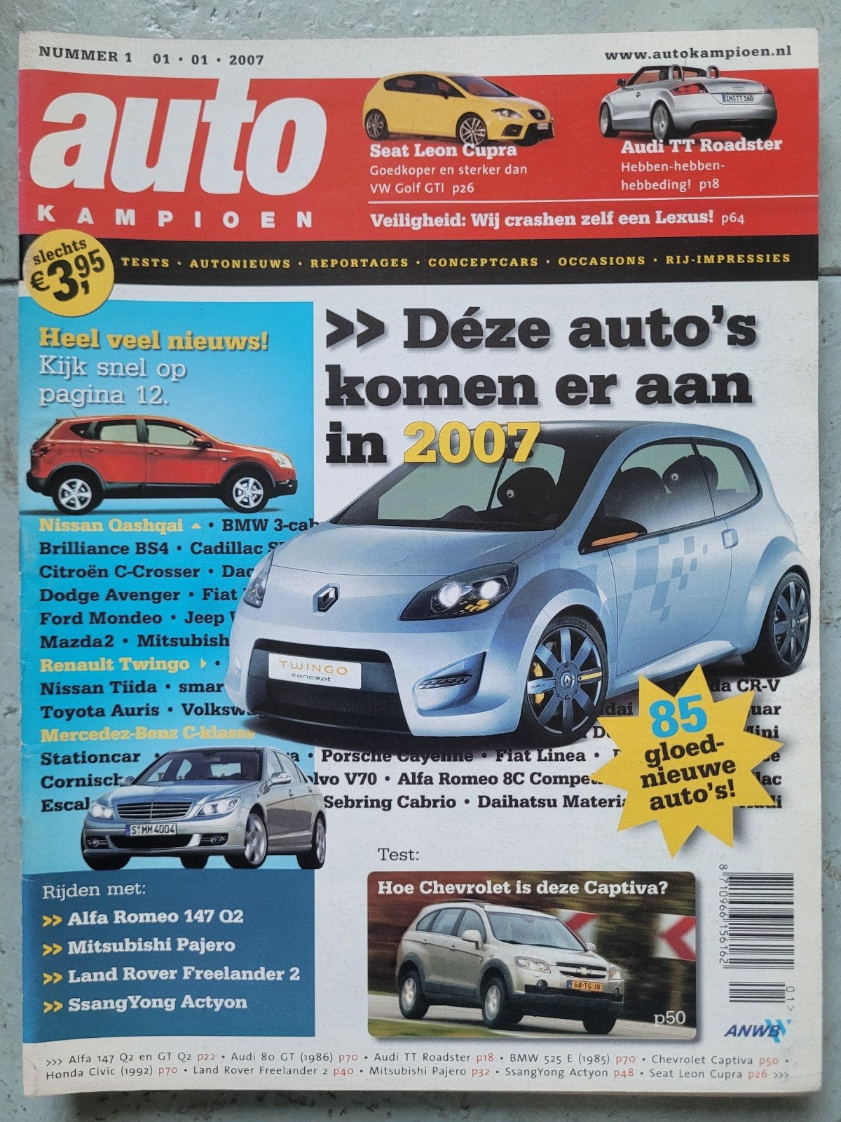 Autokampioen nr 1 van 2007, Ophalen of Verzenden, Algemeen