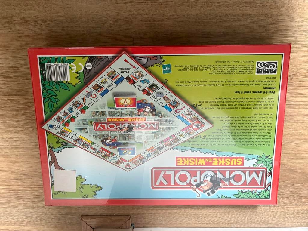 Monopoly Suske en Wiske - Nieuw in verpakking, Drie of vier spelers, Ophalen of Verzenden, Nieuw