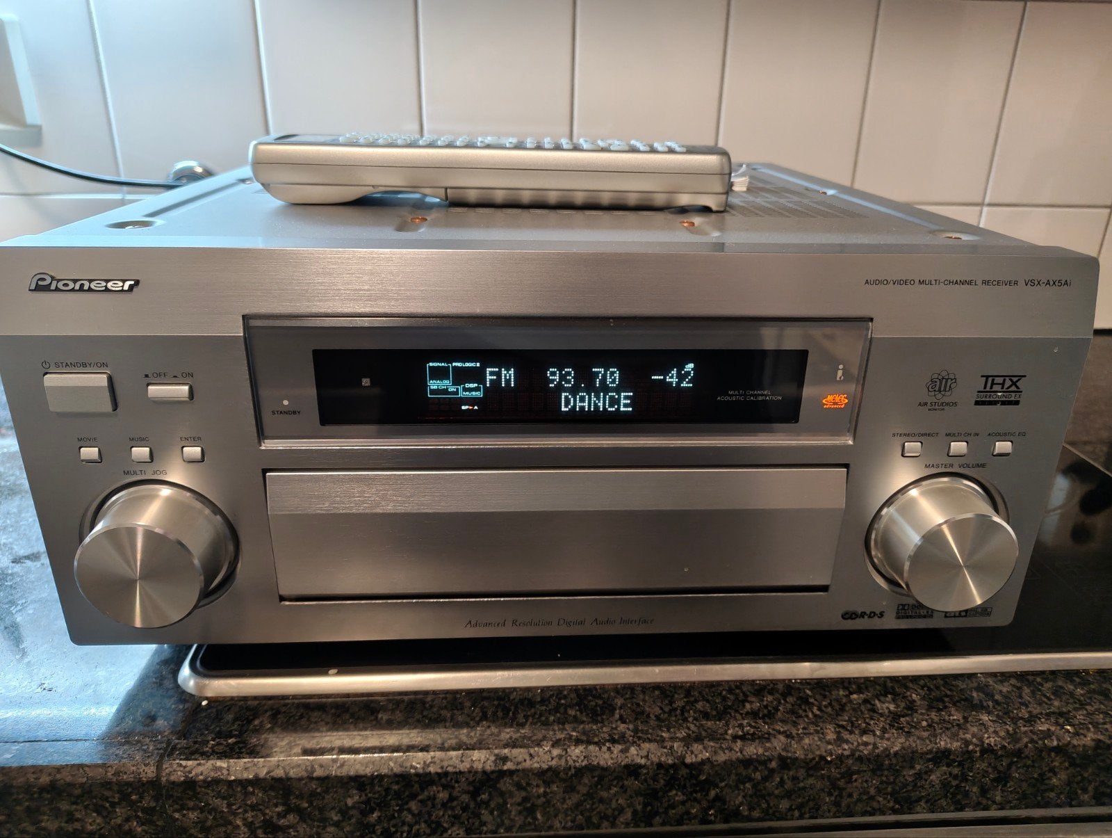 Pioneer VSX-AX5Ai AV-receiver met afstandsbediening, Ophalen of Verzenden