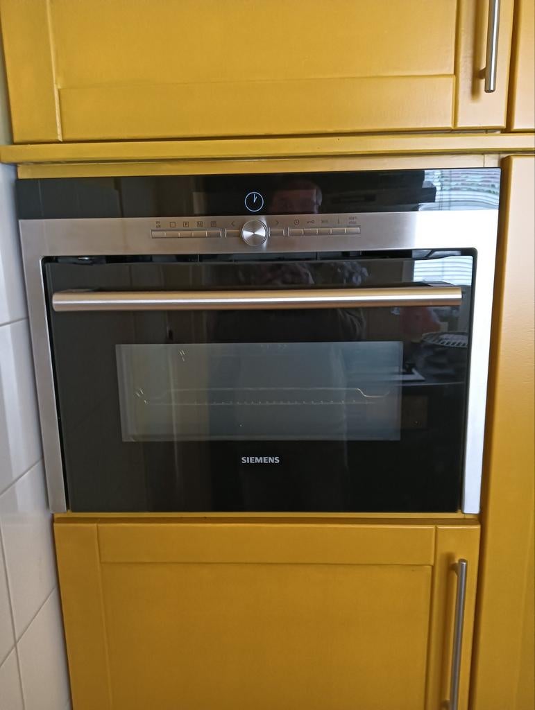 Siemens Inbouw Oven met Grill en Hete Lucht, Witgoed en Apparatuur, Ovens, Ophalen, Gebruikt, Hete lucht, Oven met grill