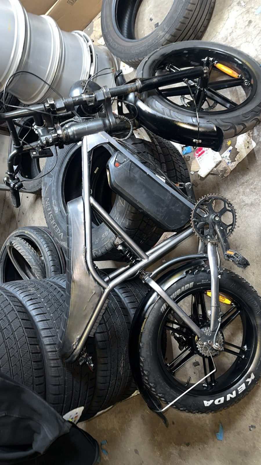 Fatbike h9, Ophalen, Gebruikt, 30 tot 50 km per accu, Overige merken