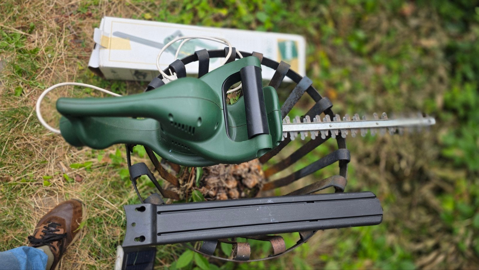 Greenway GW402 Elektrische Heggenschaar - 400W, Ophalen of Verzenden, Gebruikt, Elektrisch, Greenway