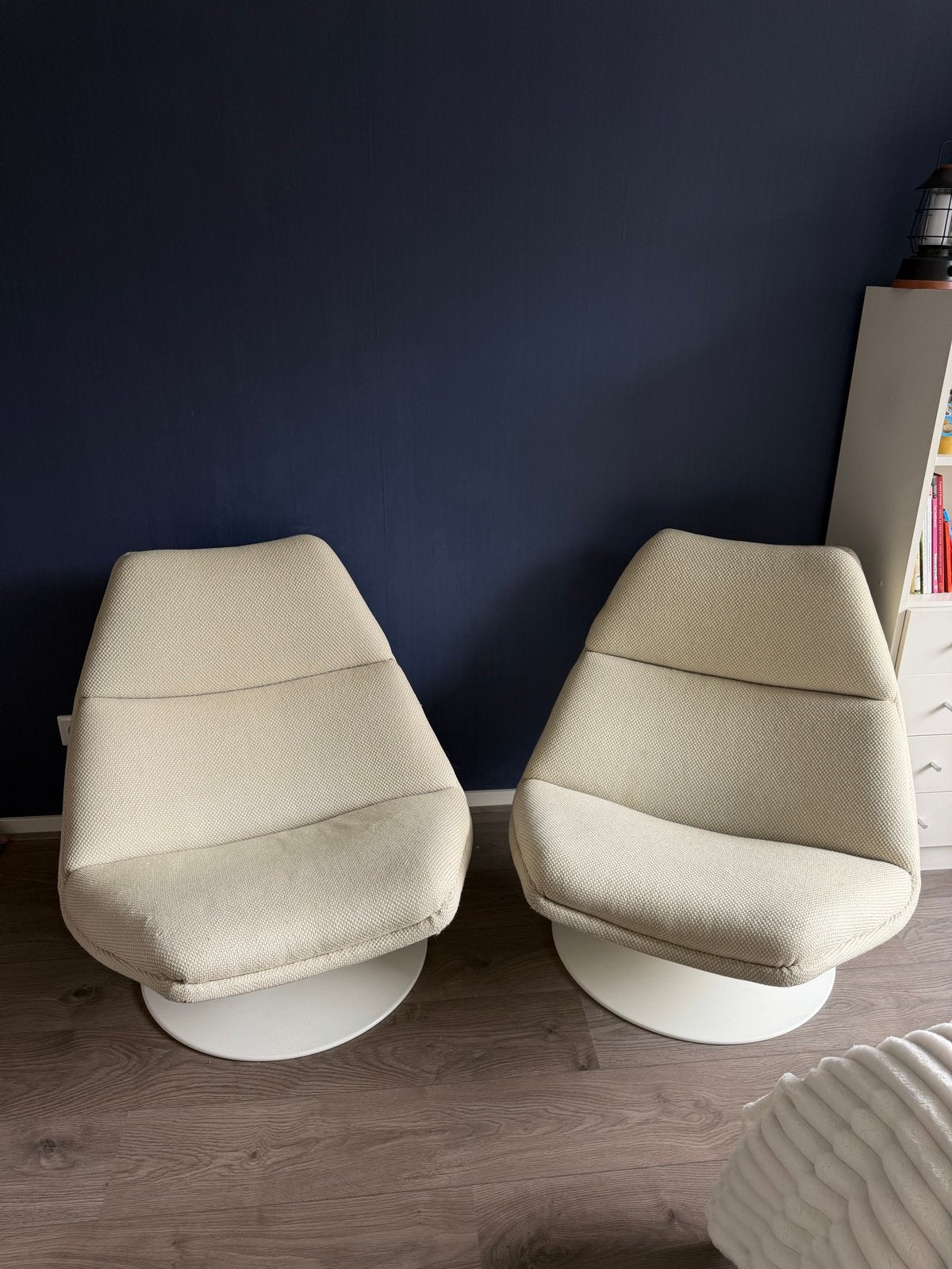 2 Artifort F590 draaistoelen, Ophalen, Twee, Overige kleuren, Zo goed als nieuw