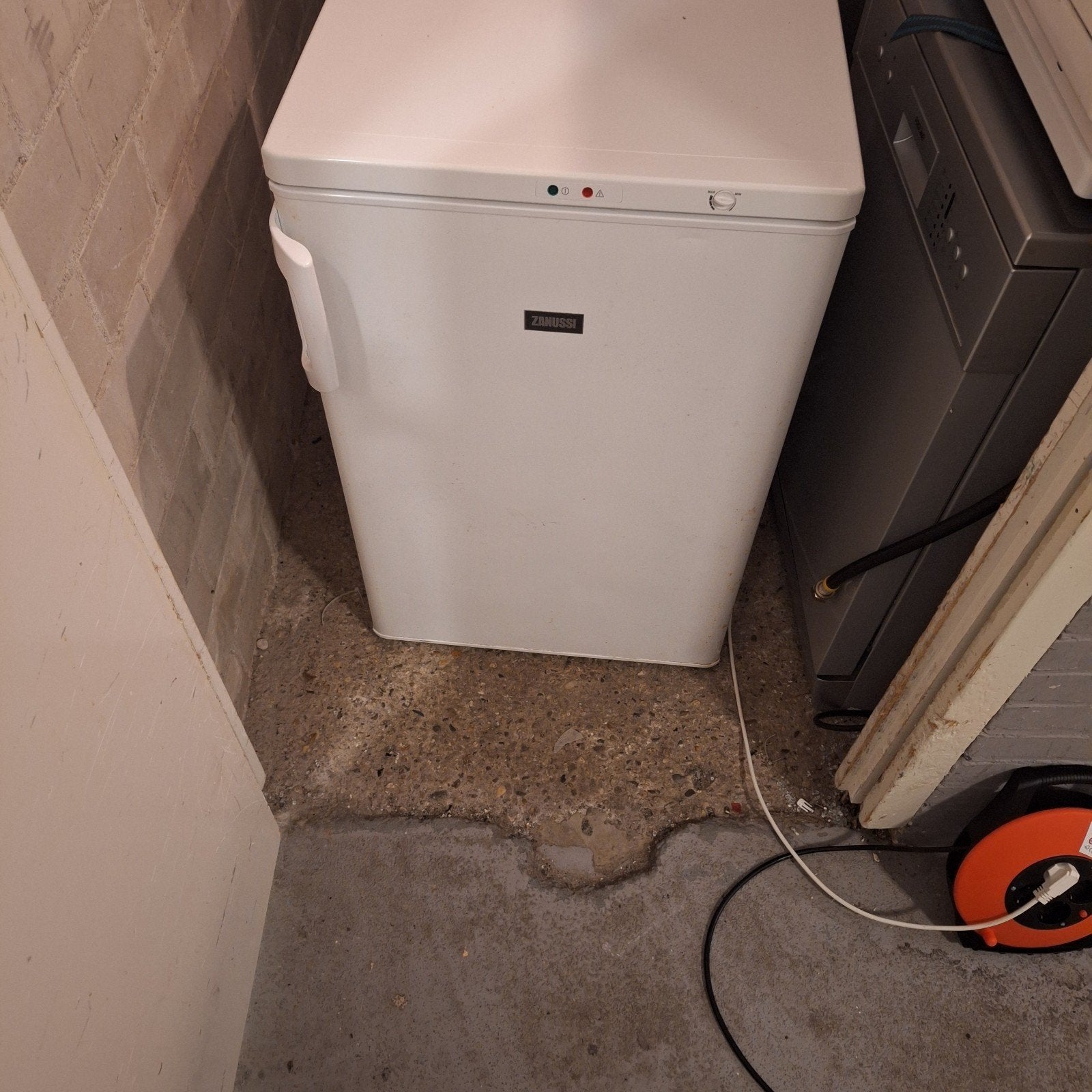 Nette Zanussi vrieskast met 3 lades - bezorging mogelijk, Gebruikt, Minder dan 85 cm, Minder dan 60 cm, Energieklasse A of zuiniger