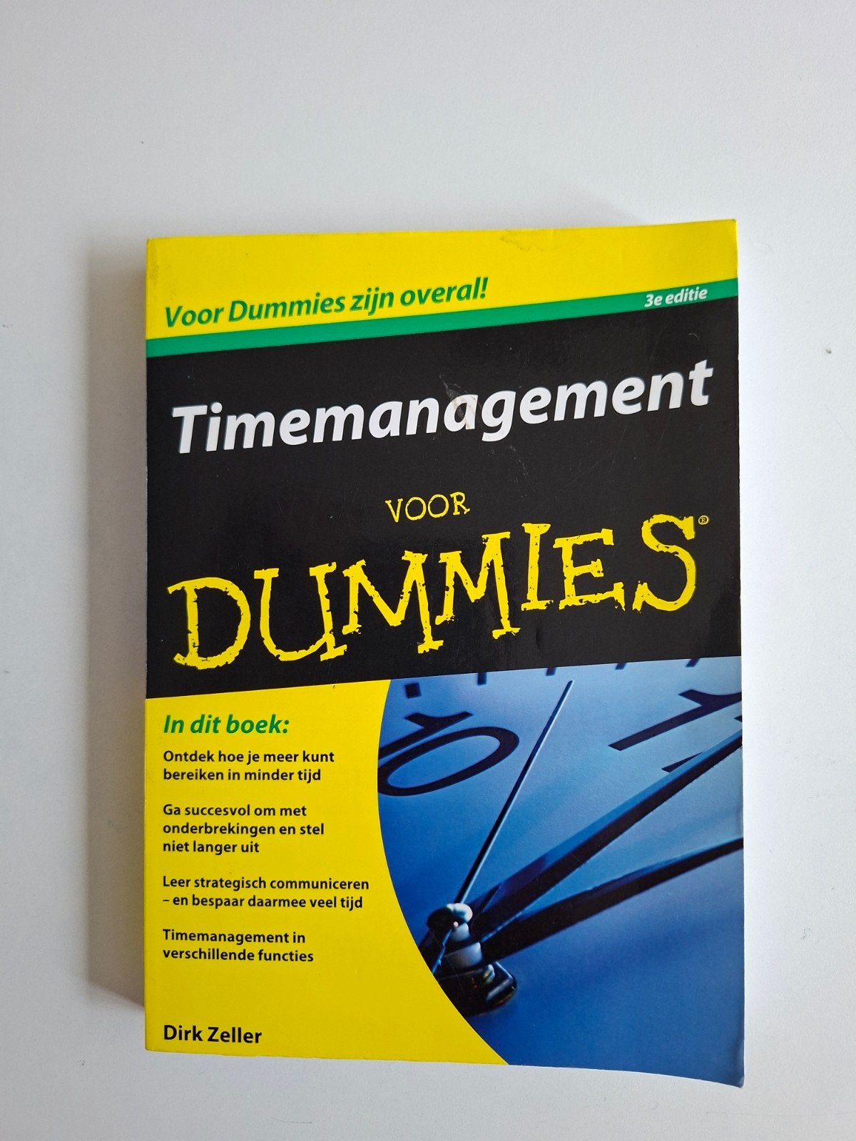 Timemanagement voor Dummies - Leer effectief plannen, Ophalen of Verzenden, Zo goed als nieuw, Dirk Zeller
