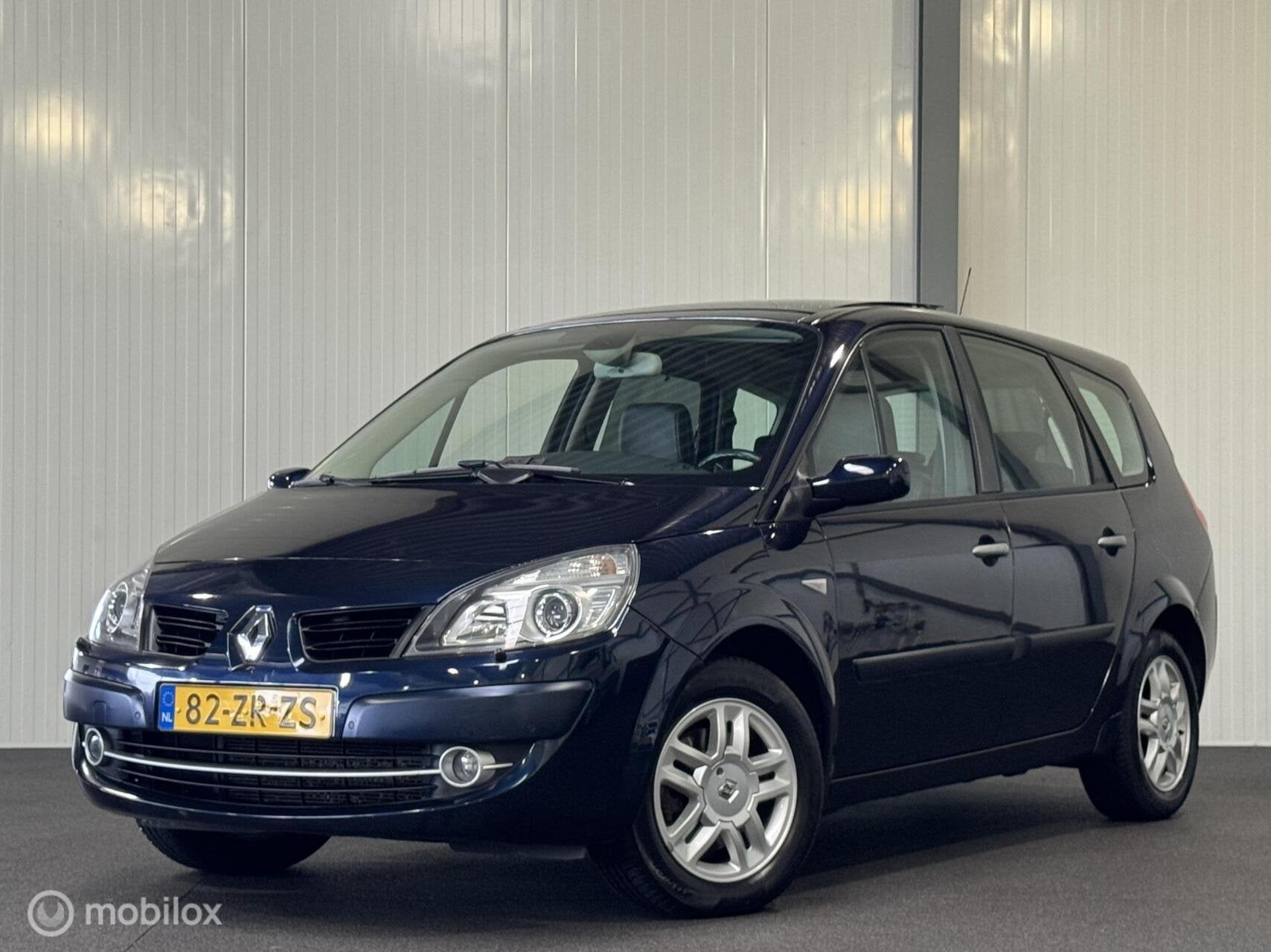 Renault Grand Scenic 2.0-16V Tech Line AUTOMAAT [ NAP trekha, Auto's, 1998 cc, 4 cilinders, Blauw, Origineel Nederlands