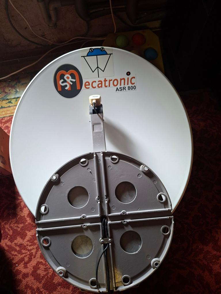 Mecatronic ASR 800 volautomatische schotelantenne, Audio, Tv en Foto, Schotelantennes, Ophalen, Gebruikt, (Schotel)antenne, Overige merken