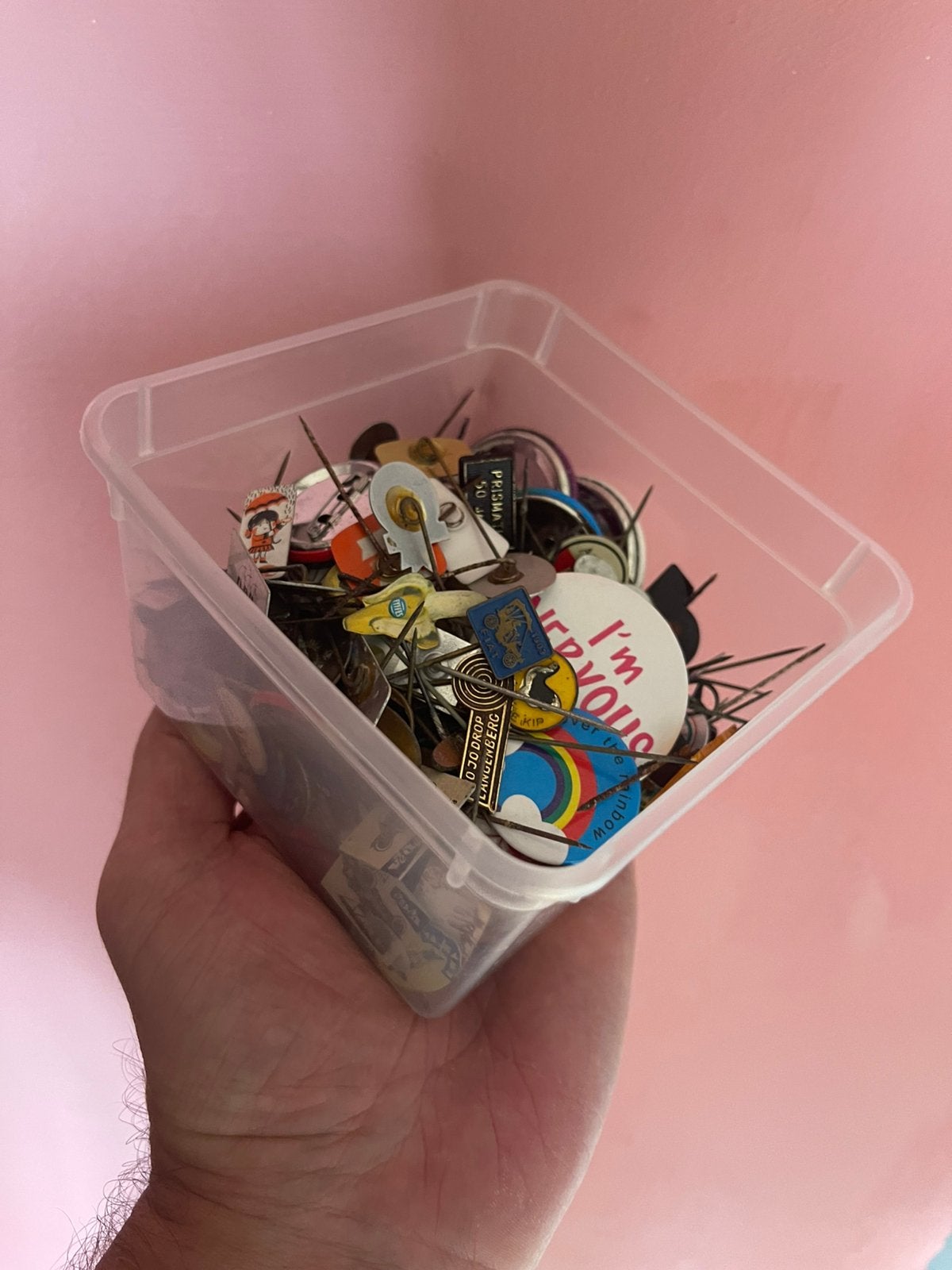 Speldjes, Ophalen, Zo goed als nieuw, Zilver, Overige materialen