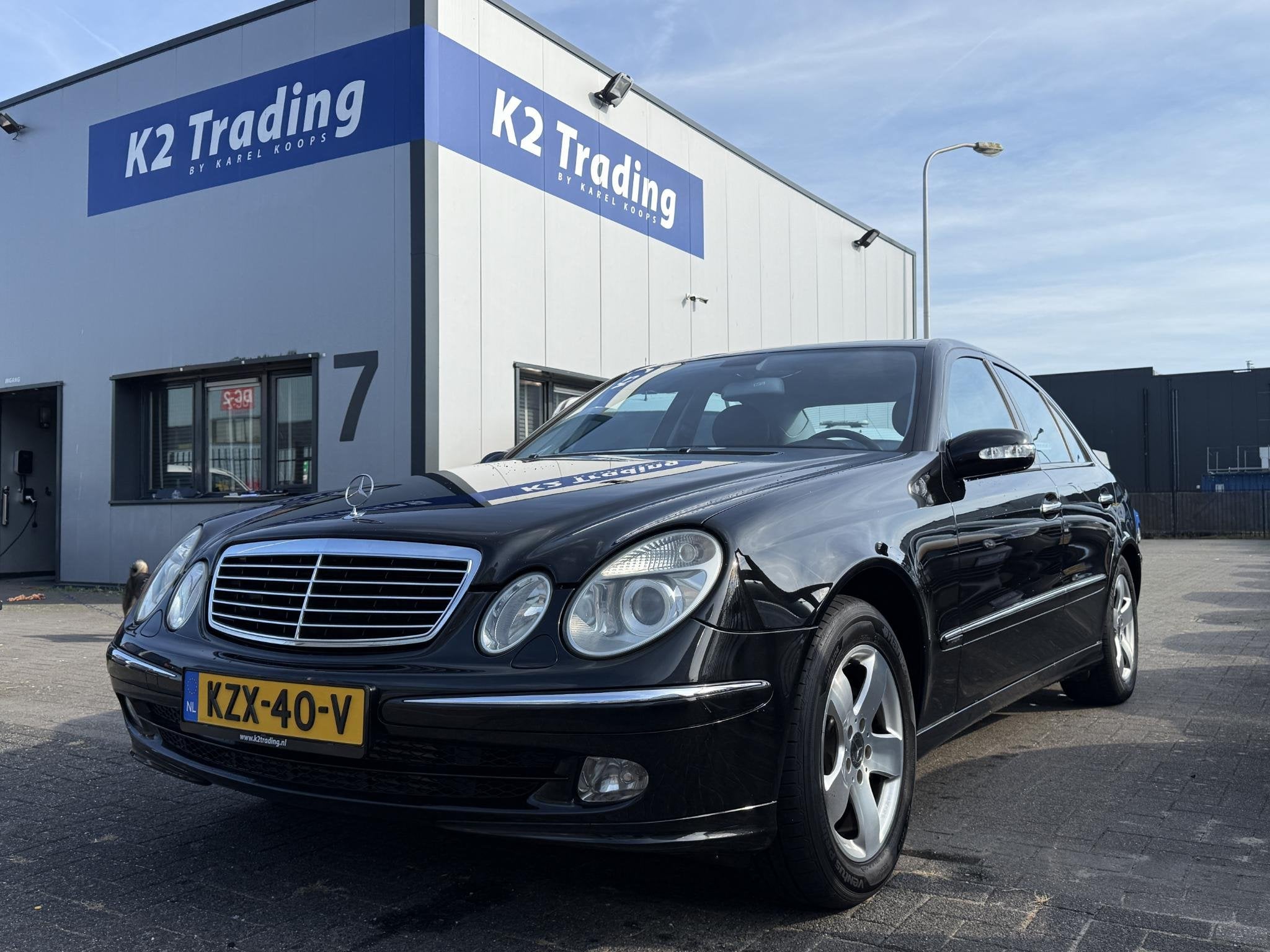 Mercedes-Benz E-klasse 320 CDI Avantgarde OM648 MOTOR, 1e LA, Automaat, Achterwielaandrijving, Gebruikt, Zwart