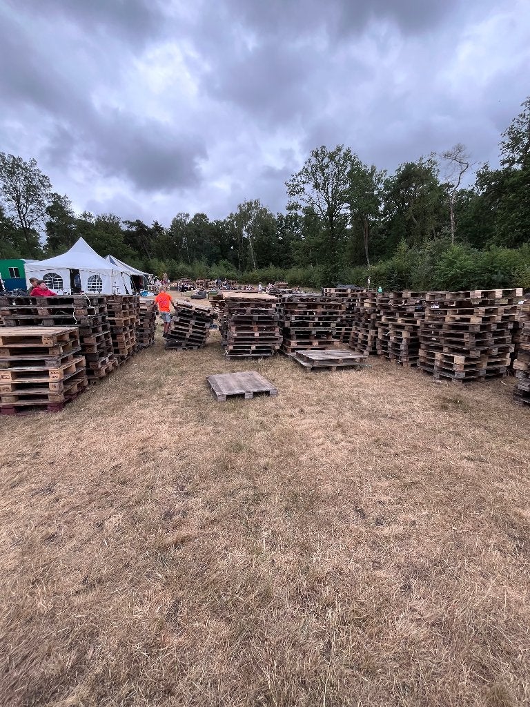 Gratis pallets, Ophalen, Gebruikt, 50 mm of meer, Pallet