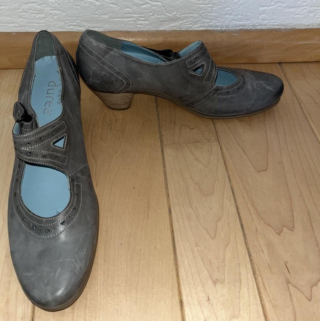 NIEUW Durea schoenen maat 42 1/2 breedte H klittenband grijs, Kleding | Dames, Schoenen, Durea, Verzenden, Nieuw, Sandalen of Muiltjes