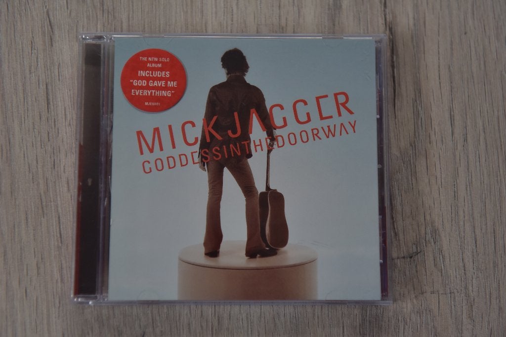 MICK JAGGER -- GODDESSINTHEDOORWAY, Inclusief boekje, Zo goed als nieuw, Album, Verzenden