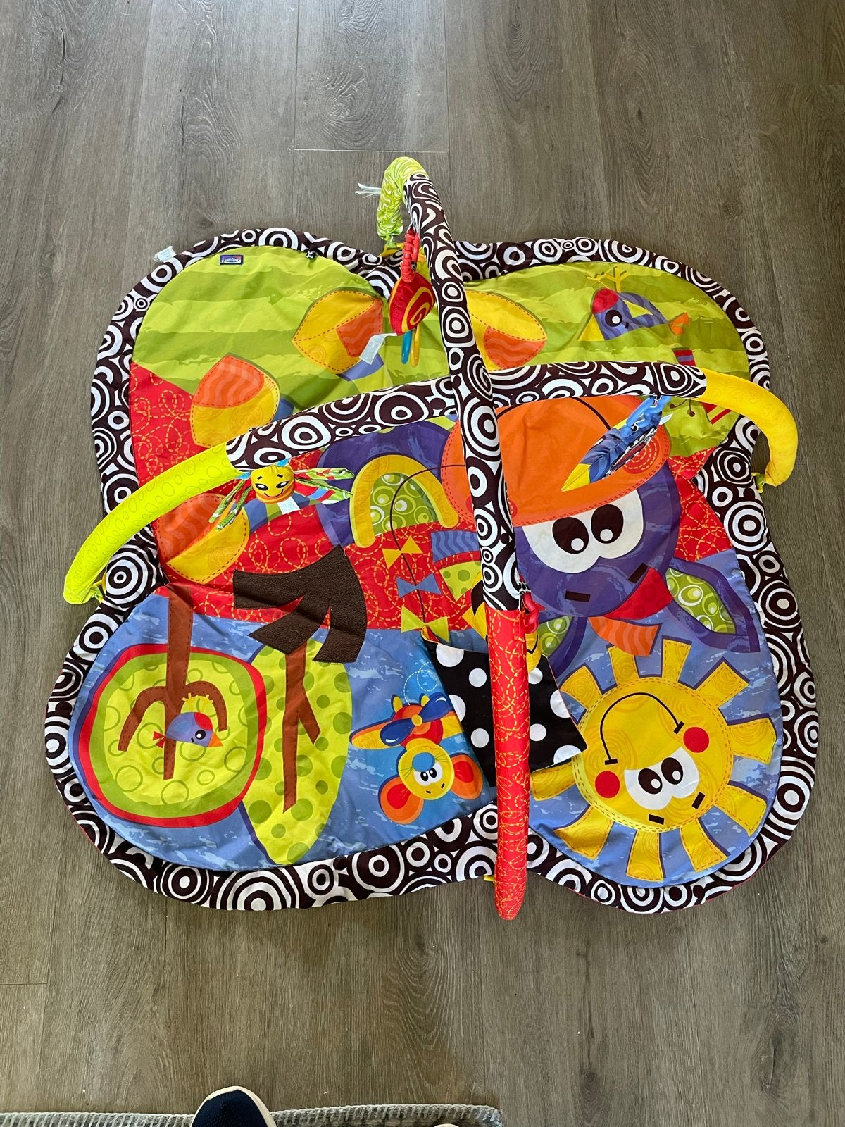 Playgro Speelkleed met bogen en speeltjes, Ophalen, Gebruikt, Speelkleed