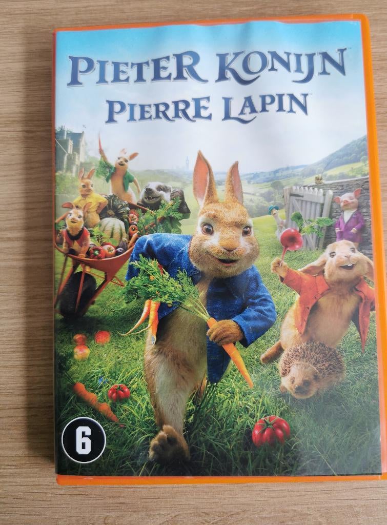 11 .. pieter konijn, Cd's en Dvd's, Alle leeftijden, Ophalen of Verzenden, Zo goed als nieuw, Amerikaans